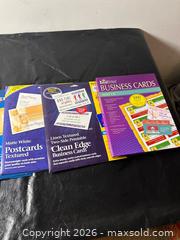 MaxSold Auction: Avery, RoyalBrites & Fredrix Mixed Printable Paper and Labels - Grand Blanc Township (Michigan, USA) SELLER MANAGED Downsizing Online Auction - E Baldwin Road
