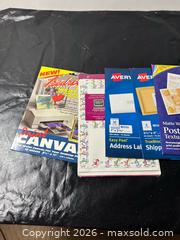 MaxSold Auction: Avery, RoyalBrites & Fredrix Mixed Printable Paper and Labels - Grand Blanc Township (Michigan, USA) SELLER MANAGED Downsizing Online Auction - E Baldwin Road