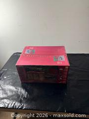 MaxSold Auction: Contempo Portable Tabletop Propane Grill, Red Lid Black Body - Grand Blanc Township (Michigan, USA) SELLER MANAGED Downsizing Online Auction - E Baldwin Road