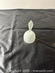 MaxSold Auction: Frosted Glass Hand / Mantel Decorative Bell, 6–8 in - Grand Blanc Township (Michigan, USA) SELLER MANAGED Downsizing Online Auction - E Baldwin Road