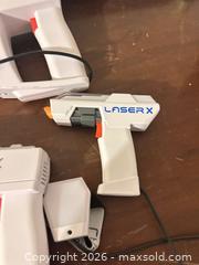 MaxSold Auction: Laser X Laser Tag Set — White, Orange & Gray - Grand Blanc Township (Michigan, USA) SELLER MANAGED Downsizing Online Auction - E Baldwin Road