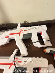 MaxSold Auction: Laser X Laser Tag Set — White, Orange & Gray - Grand Blanc Township (Michigan, USA) SELLER MANAGED Downsizing Online Auction - E Baldwin Road