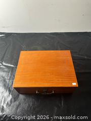 MaxSold Auction: Old Century (University Games) Shut-the-Box Wooden Game Set - Grand Blanc Township (Michigan, USA) SELLER MANAGED Downsizing Online Auction - E Baldwin Road