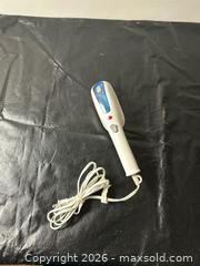 MaxSold Auction: SteamBuddy Handheld Corded Fabric Steamer, White - Grand Blanc Township (Michigan, USA) SELLER MANAGED Downsizing Online Auction - E Baldwin Road