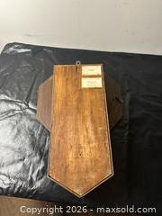 MaxSold Auction: Waterbury Clock Company Schoolhouse Regulator Wall Clock - Oak - Grand Blanc Township (Michigan, USA) SELLER MANAGED Downsizing Online Auction - E Baldwin Road