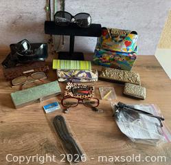 MaxSold Auction: Assorted Eyewear Lot with Beatles 'Yellow Submarine' Case - Loomis (California, USA) PARTNER MANAGED Moving Online Auction - Brennans Road
