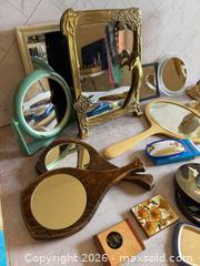 MaxSold Auction: Assorted Vanity Mirrors & Accessories, Art Nouveau & Mid-Century Lot - Loomis (California, USA) PARTNER MANAGED Moving Online Auction - Brennans Road