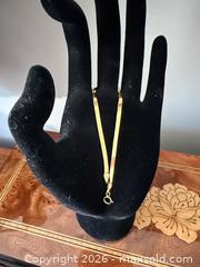 MaxSold Auction: MILROS 14kt Gold Bracelet - Loomis (California, USA) PARTNER MANAGED Moving Online Auction - Brennans Road