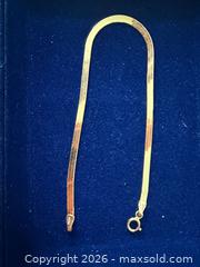 MaxSold Auction: MILROS 14kt Gold Bracelet - Loomis (California, USA) PARTNER MANAGED Moving Online Auction - Brennans Road