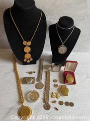 MaxSold Auction: Vintage Coin Jewlery and Western Accessory Lot - Loomis (California, USA) PARTNER MANAGED Moving Online Auction - Brennans Road