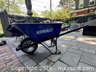MaxSold Auction: Sturdy Kobalt Wheel Barrow - Philadelphia (Pennsylvania, USA) SELLER MANAGED Downsizing Online Auction - Chester Avenue