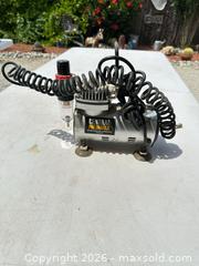MaxSold Auction: Central Pneumatic Oilless Airbrush Compressor 120V 1/6 HP - Morgan Hill (California, USA) PARTNER MANAGED Estate Sale Online Auction - Dougherty Avenue
