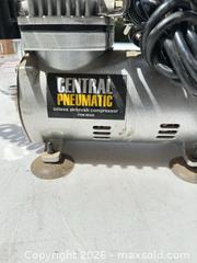 MaxSold Auction: Central Pneumatic Oilless Airbrush Compressor 120V 1/6 HP - Morgan Hill (California, USA) PARTNER MANAGED Estate Sale Online Auction - Dougherty Avenue