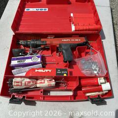 MaxSold Auction: Hilti DX 36 M Powder-Actuated Nailer - Morgan Hill (California, USA) PARTNER MANAGED Estate Sale Online Auction - Dougherty Avenue