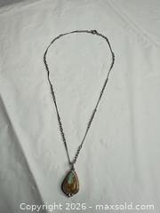 MaxSold Auction: Sterling Silver Turquoise Southwestern Necklace RT stamp - Morgan Hill (California, USA) PARTNER MANAGED Estate Sale Online Auction - Dougherty Avenue