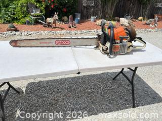 MaxSold Auction: Stihl MS461 Gas/Petrol Chainsaw, 36 in Bar - Morgan Hill (California, USA) PARTNER MANAGED Estate Sale Online Auction - Dougherty Avenue