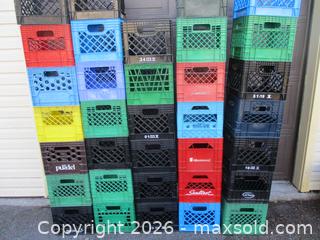 MaxSold Auction: 26 Vintage Milk Crates - Toronto (Ontario, Canada) SELLER MANAGED Estate Sale Online Auction - Annette Street