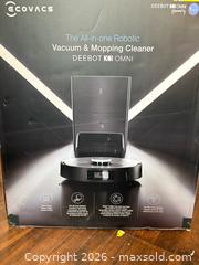 MaxSold Auction: ECOVACS DEEBOT X1 OMNI, All In One Vacuum & Mopping Cleaner. $$$  - Toronto (Ontario, Canada) SELLER MANAGED Estate Sale Online Auction - Annette Street