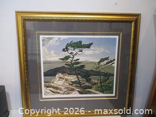 MaxSold Auction: Large Size, Group Of Seven Framed Art. White Pine 1957, By A.Y. Jackson. - Toronto (Ontario, Canada) SELLER MANAGED Estate Sale Online Auction - Annette Street