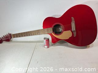 MaxSold Auction: Left Hand FENDER NEWPORTER Electric Acoustic Guitar With Shoulder/Hand Carry Guitar Bag. California Series. - Toronto (Ontario, Canada) SELLER MANAGED Estate Sale Online Auction - Annette Street