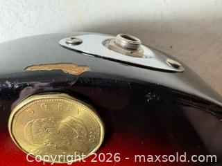 MaxSold Auction: Left Hand STAGG Electric Guitar With Carry Case. Three Harmonica's & One Recorder Flute. One Electric Guitar Cord. - Toronto (Ontario, Canada) SELLER MANAGED Estate Sale Online Auction - Annette Street