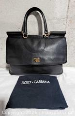 MaxSold Auction: Dolce & Gabbana Miss Sicily Large Top Handle Bag  - Markham (Ontario, Canada) SELLER MANAGED Downsizing Online Auction - Major Mackenzie Drive East