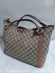 MaxSold Auction: Gucci Large Miss GG Canvas Large Hobo Bag - Markham (Ontario, Canada) SELLER MANAGED Downsizing Online Auction - Major Mackenzie Drive East
