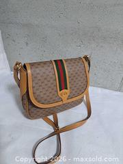 MaxSold Auction: Gucci Vintage Mini GG Web Small Crossbody bag - Markham (Ontario, Canada) SELLER MANAGED Downsizing Online Auction - Major Mackenzie Drive East