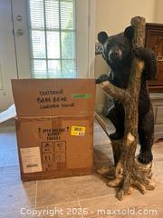 MaxSold Auction: 3-4 ft Resin Bear Garden Statue with Tree/Log Accent - Campbellford (Ontario, Canada) PARTNER MANAGED Estate Sale Online Auction - Garry Street