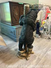 MaxSold Auction: 3-4 ft Resin Bear Garden Statue with Tree/Log Accent - Campbellford (Ontario, Canada) PARTNER MANAGED Estate Sale Online Auction - Garry Street