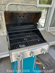 MaxSold Auction: Kenmore 3-Burner Propane Gas Grill Teal/Turquoise - Campbellford (Ontario, Canada) PARTNER MANAGED Estate Sale Online Auction - Garry Street