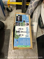 MaxSold Auction: SunRay 6 ft Black Aluminum Solar Lamp Post Planter - Campbellford (Ontario, Canada) PARTNER MANAGED Estate Sale Online Auction - Garry Street