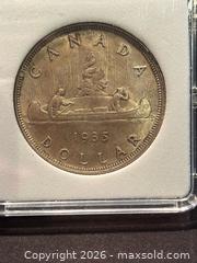 MaxSold Auction: 1935 Canada Silver Dollar - Nice coin, Circulated, Key Date !  - Aurora (Ontario, Canada) SELLER MANAGED Estate Sale Online Auction -  Closs Square