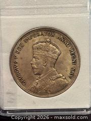 MaxSold Auction: 1935 Canada Silver Dollar - Nice coin, Circulated, Key Date !  - Aurora (Ontario, Canada) SELLER MANAGED Estate Sale Online Auction -  Closs Square
