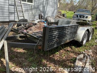 MaxSold Auction: Flat Deck Trailer A - Greater Napanee (Ontario, Canada) PARTNER MANAGED Estate Sale Online Auction - South Shore Road