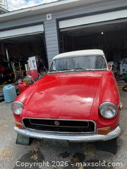 MaxSold Auction: 1969 MGB   VIN: GHN44153937G A - Greater Napanee (Ontario, Canada) PARTNER MANAGED Estate Sale Online Auction - South Shore Road