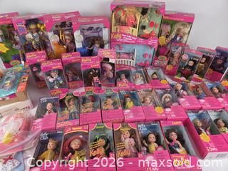 MaxSold Auction: 40+ Vintage Mattel Barbie Kelly & Friends Dolls & Playsets (1990s-2000s) inc. NRFB - Hamilton (Ontario, Canada) SELLER MANAGED Estate Sale Online Auction - Centre Road