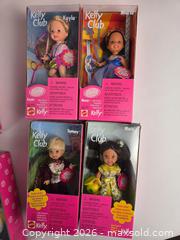 MaxSold Auction: 40+ Vintage Mattel Barbie Kelly & Friends Dolls & Playsets (1990s-2000s) inc. NRFB - Hamilton (Ontario, Canada) SELLER MANAGED Estate Sale Online Auction - Centre Road