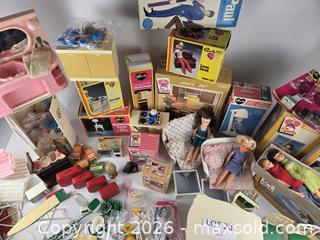 MaxSold Auction: Sindy & Paul Dolls, Boxed Furniture, Accessories. 1970s-80s Large Vintage Collection - Hamilton (Ontario, Canada) SELLER MANAGED Estate Sale Online Auction - Centre Road