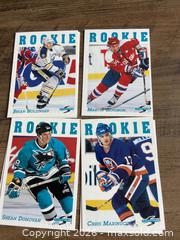 MaxSold Auction: 4 Score 95-96 Rookie Cards - Ottawa (Ontario, Canada) SELLER MANAGED Reseller Online Auction - Canadian Shield Avenue (CONDO)