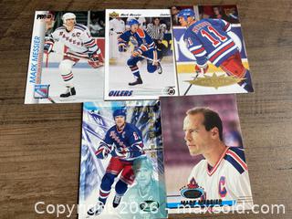 MaxSold Auction: 5 Mark Messier Hockey Cards - Ottawa (Ontario, Canada) SELLER MANAGED Reseller Online Auction - Canadian Shield Avenue (CONDO)