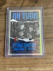 MaxSold Auction: 6 Assorted Hockey Cards including Tkachuk and Stutzle Card - Ottawa (Ontario, Canada) SELLER MANAGED Reseller Online Auction - Canadian Shield Avenue (CONDO)
