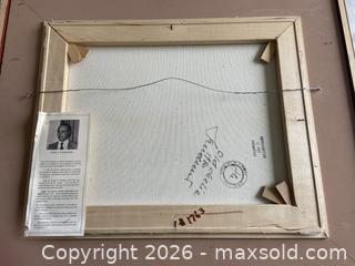 MaxSold Auction: Original Painting by H.V. Pundleider - Ottawa (Ontario, Canada) SELLER MANAGED Reseller Online Auction - Canadian Shield Avenue (CONDO)