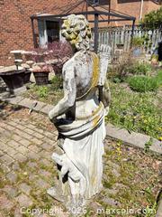 MaxSold Auction: Classical Neoclassical Cast Stone Garden Statue with Base, 3–4 ft - Hamilton (Ontario, Canada) SELLER MANAGED Estate Sale Online Auction - Ben Tirran Crescent