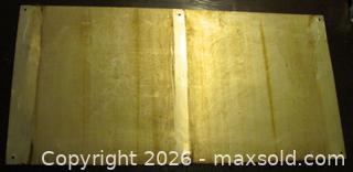 MaxSold Auction: CN Logo Large Metal Railroad Advertising Sign Vintage 31" X 15" - Markham (Ontario, Canada) SELLER MANAGED Estate Sale Online Auction - Mowatt Court