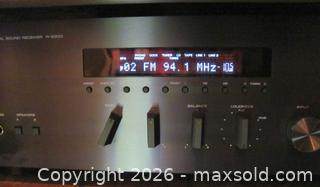 MaxSold Auction: Yamaha R-S300 Stereo Receiver / Integrated Amp - Black - Markham (Ontario, Canada) SELLER MANAGED Estate Sale Online Auction - Mowatt Court