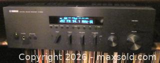 MaxSold Auction: Yamaha R-S300 Stereo Receiver / Integrated Amp - Black - Markham (Ontario, Canada) SELLER MANAGED Estate Sale Online Auction - Mowatt Court
