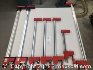 MaxSold Auction: Bessey Bar/F-Clamps 31 in (800 mm) KR3 Series, lot of 10 - Oakville (Ontario, Canada) SELLER MANAGED Estate Sale Online Auction - Ballantry Road