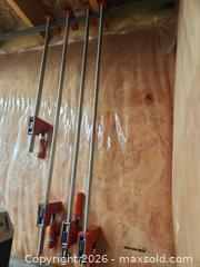 MaxSold Auction: Bessey Bar/F-Clamps 31 in (800 mm) KR3 Series, lot of 10 - Oakville (Ontario, Canada) SELLER MANAGED Estate Sale Online Auction - Ballantry Road