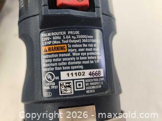 MaxSold Auction: Bosch PR10E Palm Router & Walter 6150G Angle Grinder - Oakville (Ontario, Canada) SELLER MANAGED Estate Sale Online Auction - Ballantry Road